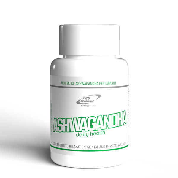 Ashwagandha Contains black pepper fruit extract + Vit. B3